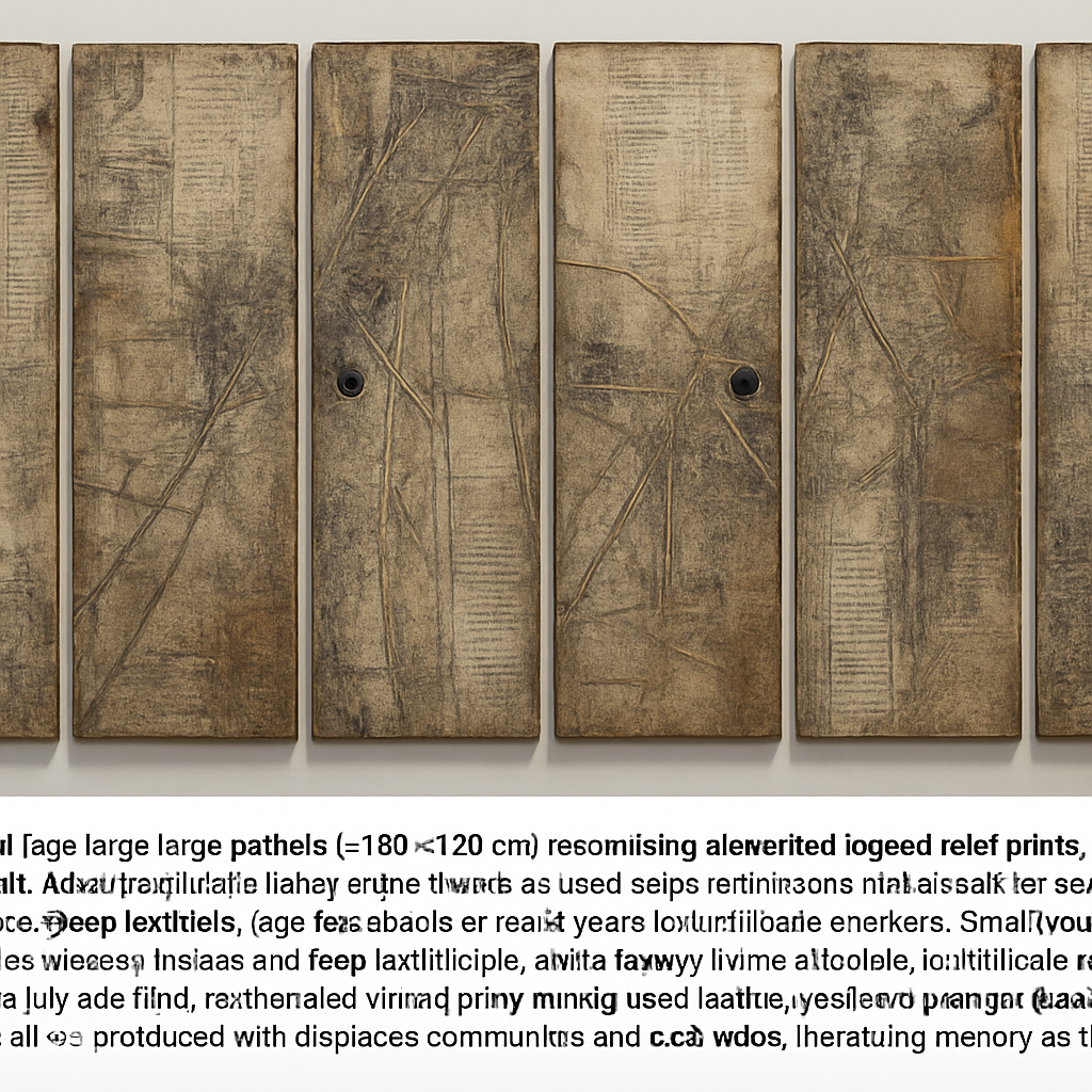 Ledger of Embargo: A Relief Archive
